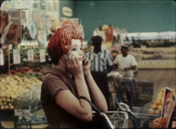 Vicario Shoppers Market woman with mask