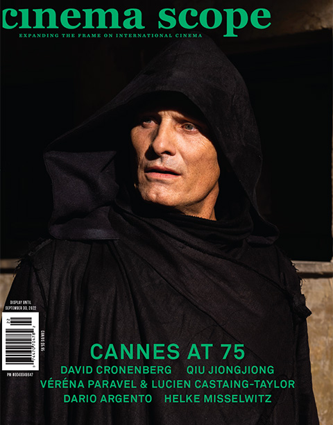 Cinema Scope Magazine Issue 91 Cover